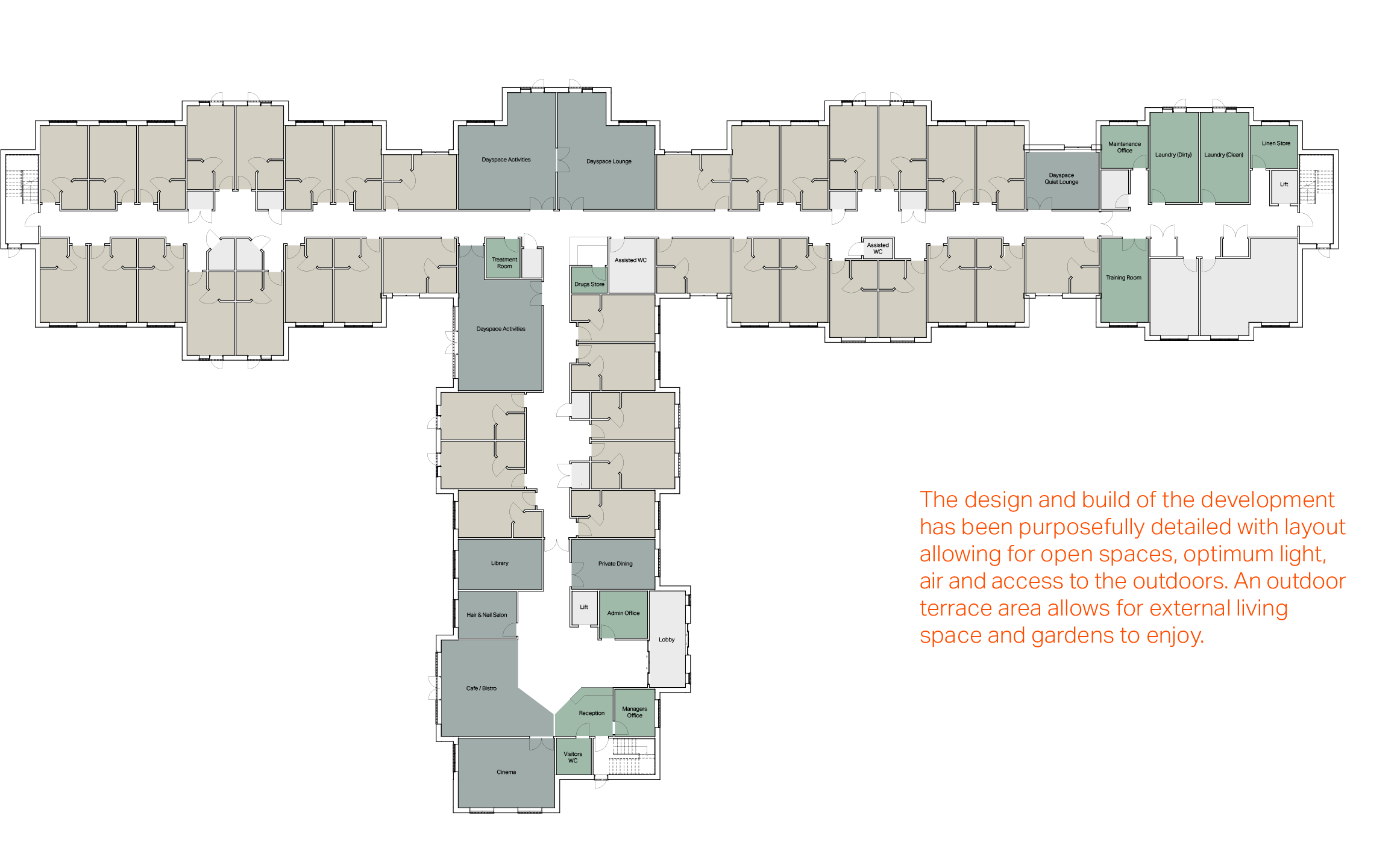 Proposed Ground Floor Plan: GIA 2,031m 2
